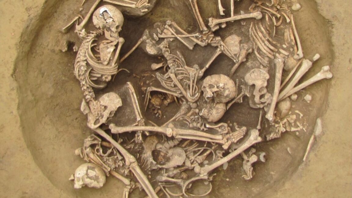 Neolithic people took gruesome trophies from invading tribes