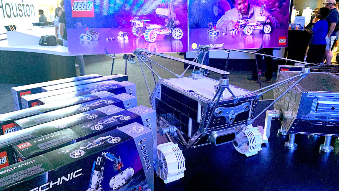 Lunar Outpost celebrates release of Lego Moon Rover Space Vehicle