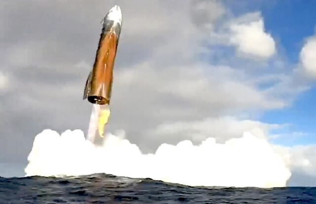 Under pressure after setbacks, SpaceX’s huge rocket finally goes the distance