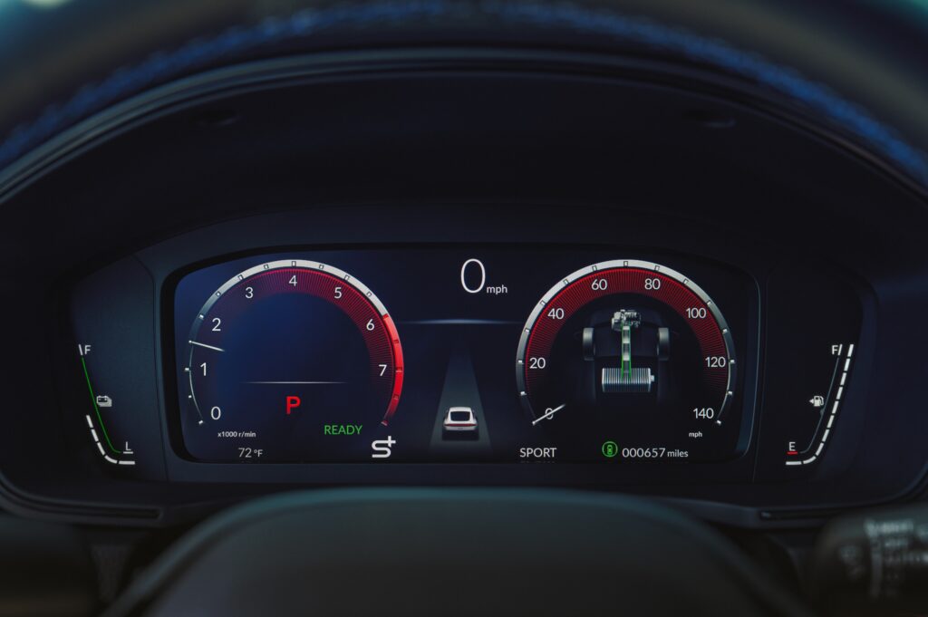 Honda prelude dash