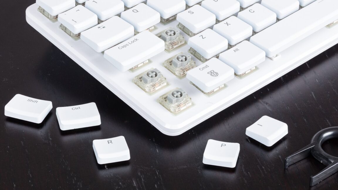 Raspberry Pi 500+ puts the Pi, 16GB of RAM, and a real SSD in a mechanical keyboard