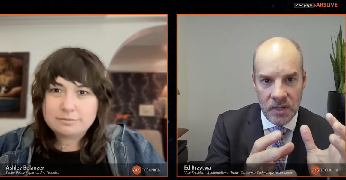 Ars Live: CTA policy expert explains why tariff stacking is a nightmare