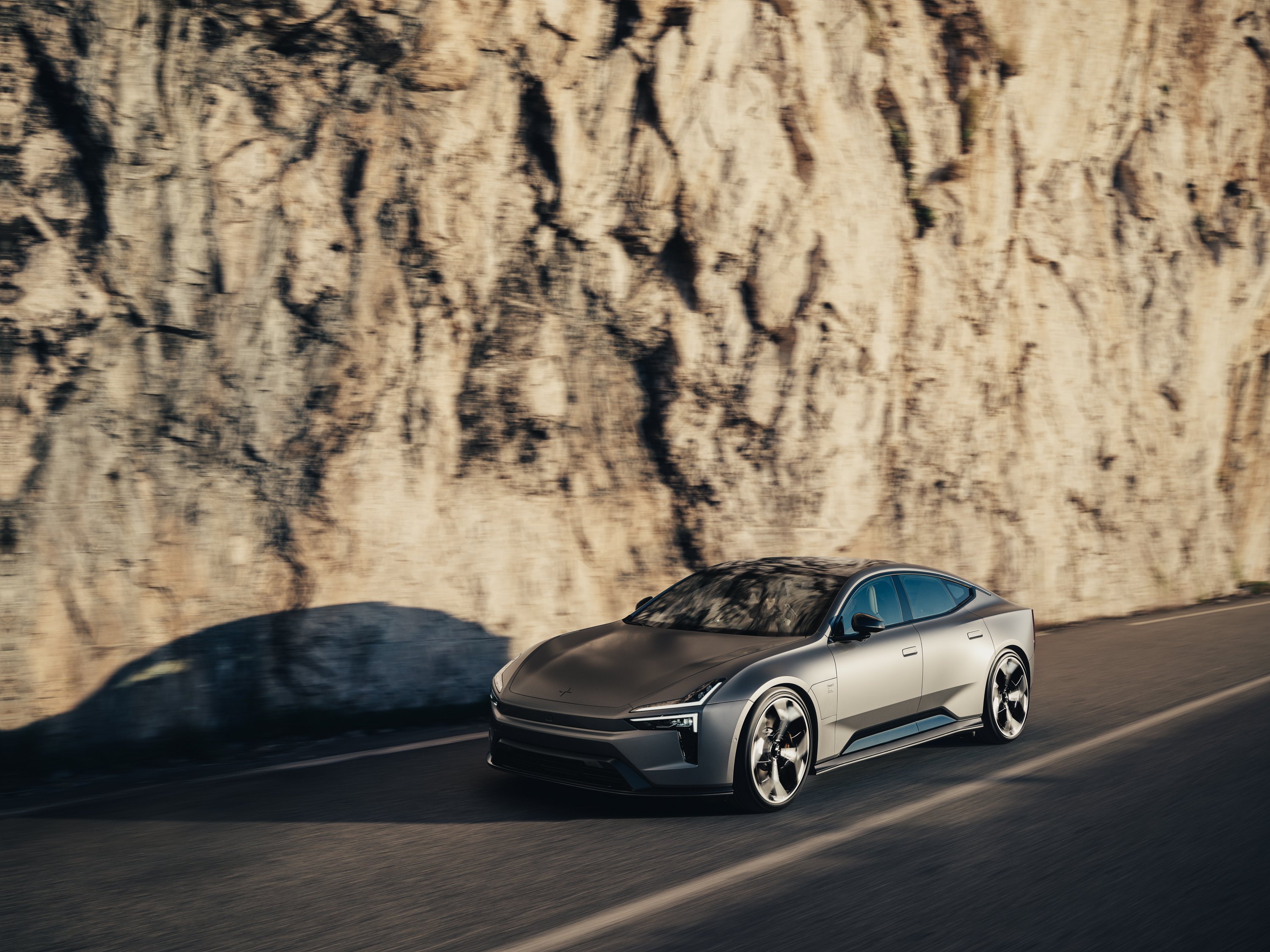 The Polestar 5 electric sedan makes its world debut