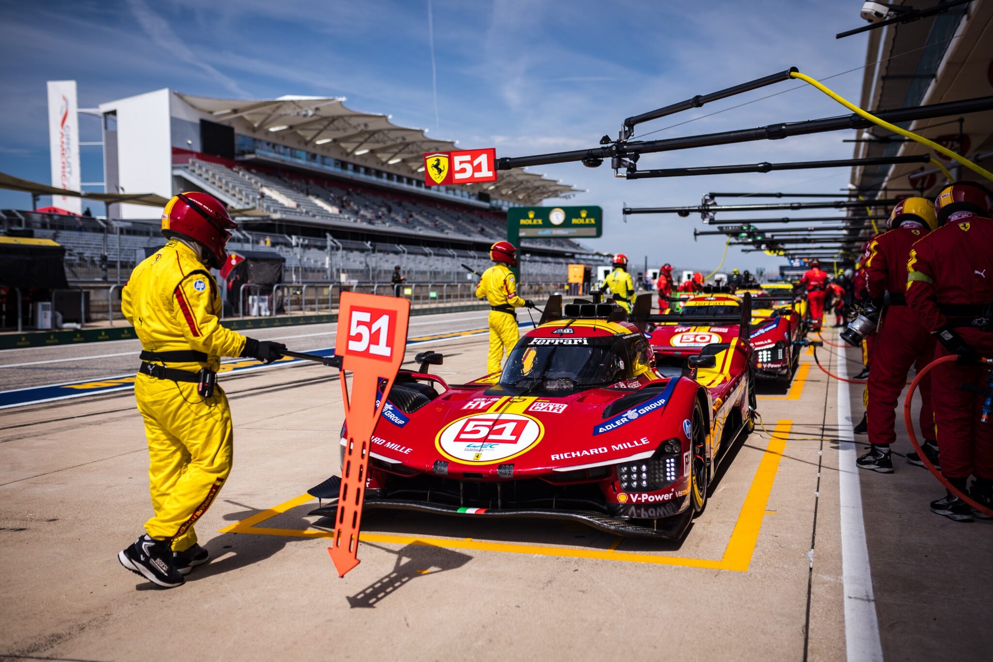 Behind the scenes with the most beautiful car in racing: The Ferrari ...