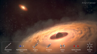 Astronomers Discover Carbon-Rich Disk Surrounding Giant Exoplanet, Hinting at Moon Formation