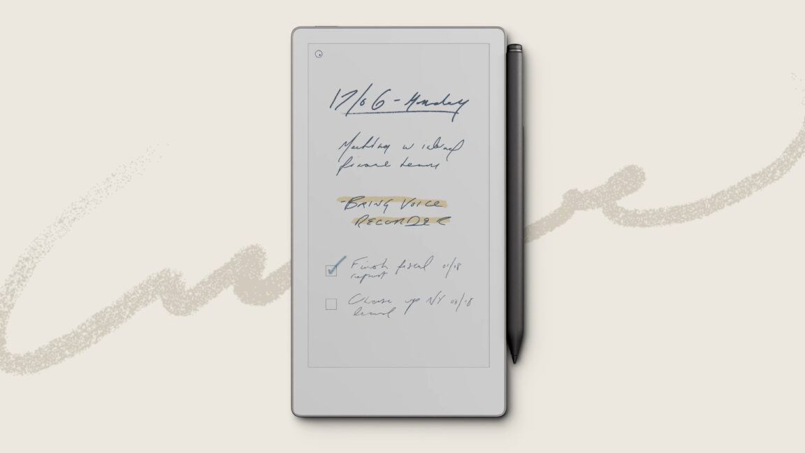 reMarkable’s newest E-Ink writing tablet is a 7.3-inch, $449 handheld slab