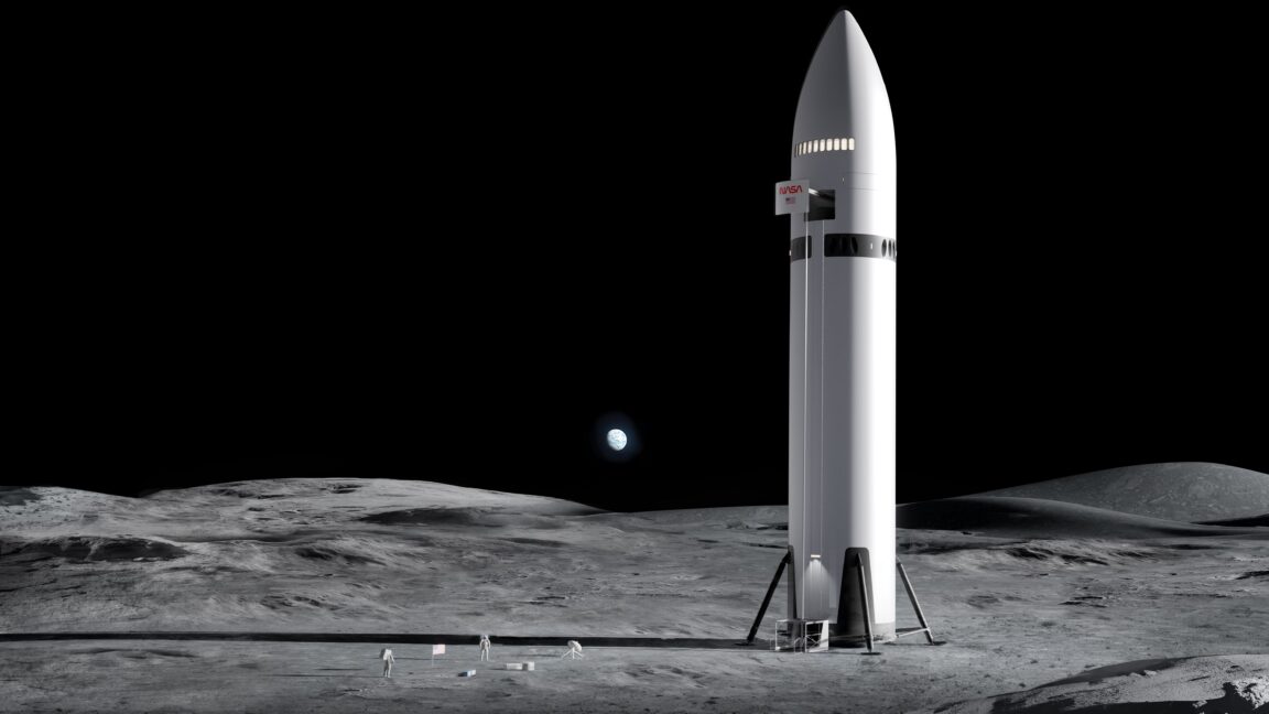 SpaceX teases simplified Starship as alarms sound over Moon landing delays