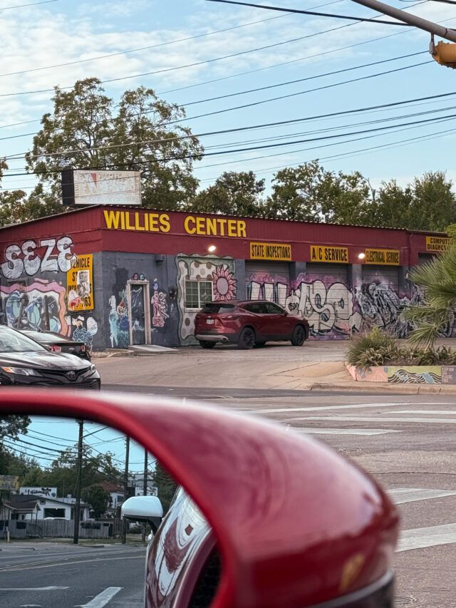 A garage called Willies corner