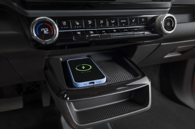 Chevrolet Bolt wireless charging pad
