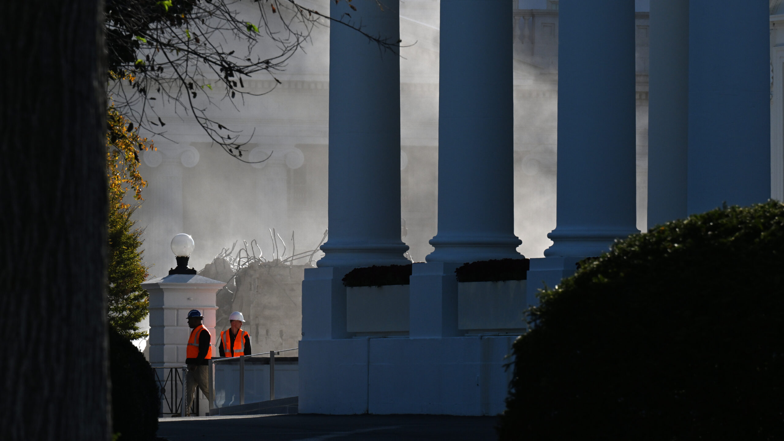 Trump's swift demolition of East Wing may have launched asbestos plumes