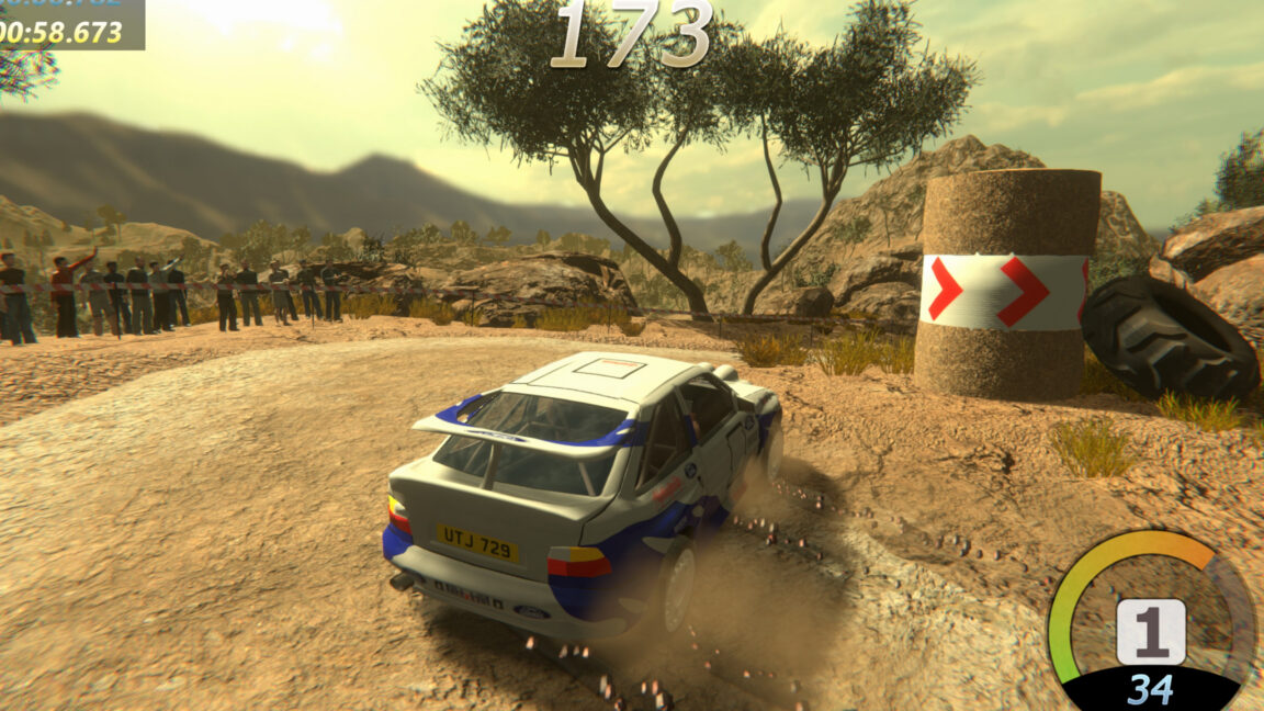Rally Arcade Classics is a fun '90s-throwback racing game