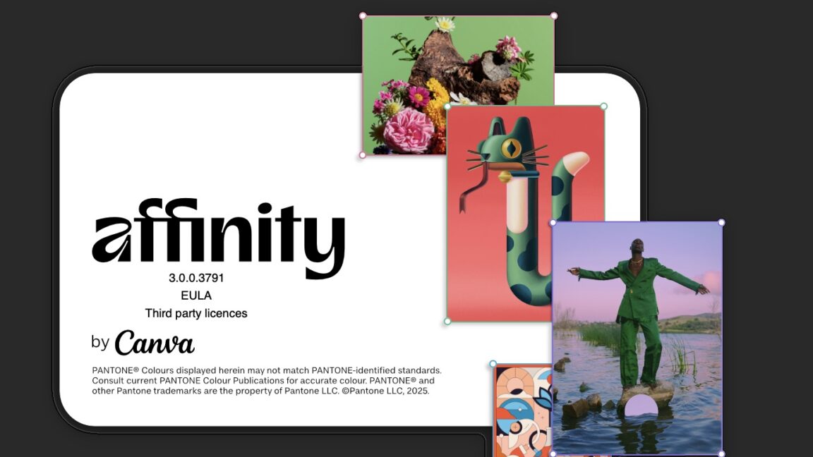 Affinity’s image-editing apps go “freemium” in first major post-Canva update
