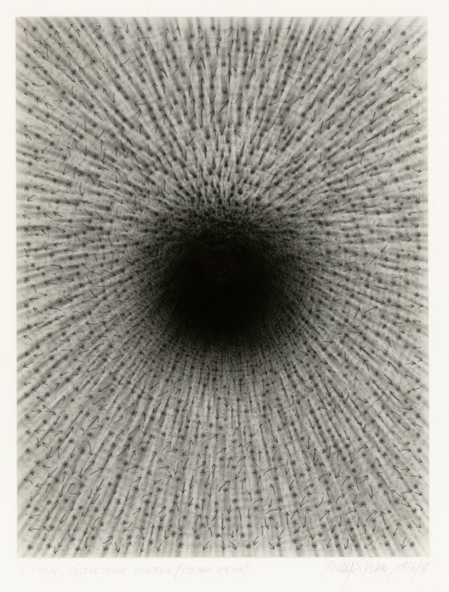 Rudolf Sikora (Slovak, born 1946), Black Hole II, 1976–1978, from the series Concentration of Energy. Photograph