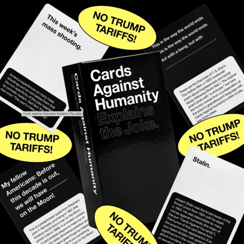 Not a game: Cards Against Humanity avoids tariffs by ditching rules, explaining jokes
