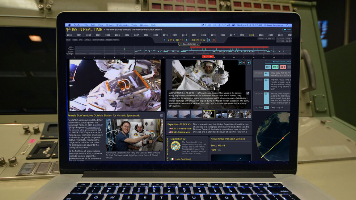 25 years, one website: ISS in Real Time captures quarter-century on space station 25 years, one website: ISS in Real Time captures quarter-century on space station