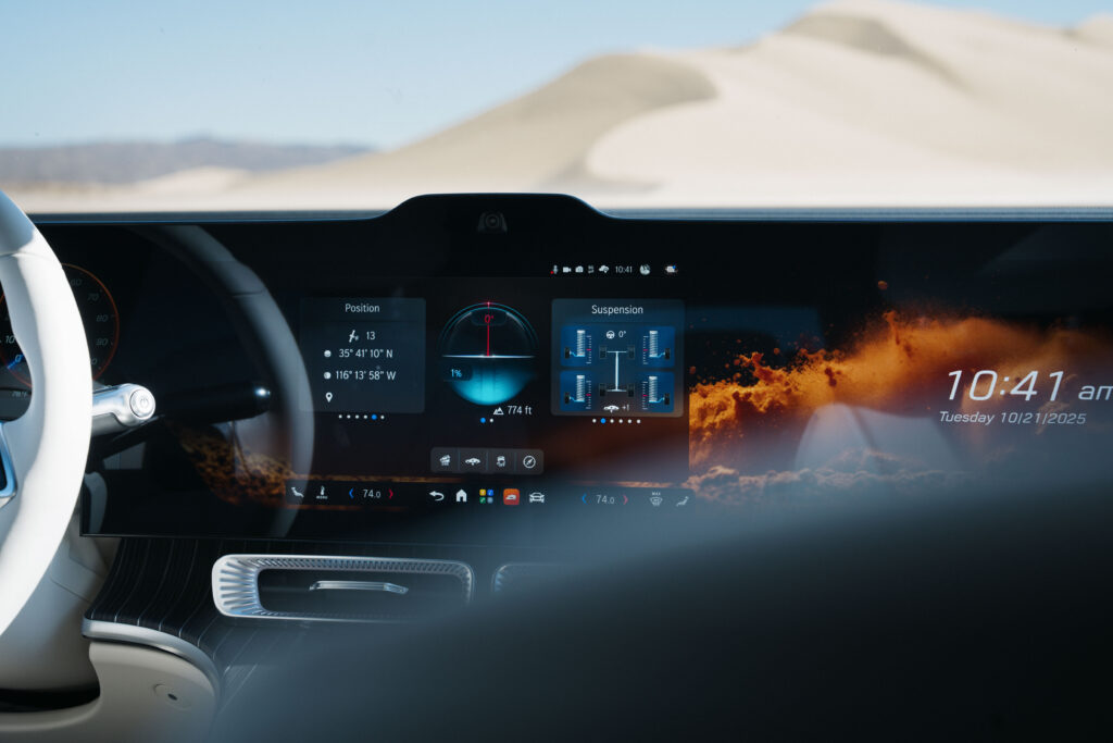 Mercedes GLC dashboard