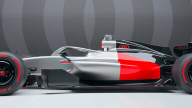 Audi Unveils Striking Minimalist Design for Its Formula 1 Debut
