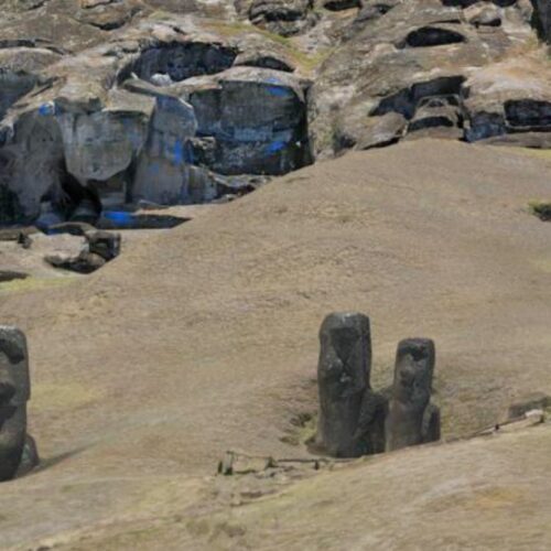 3D model shows small clans created Easter Island statues