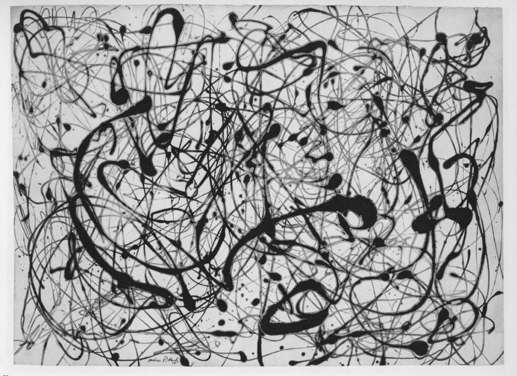 Imagen de 'Número 14, 1948' de Pollock