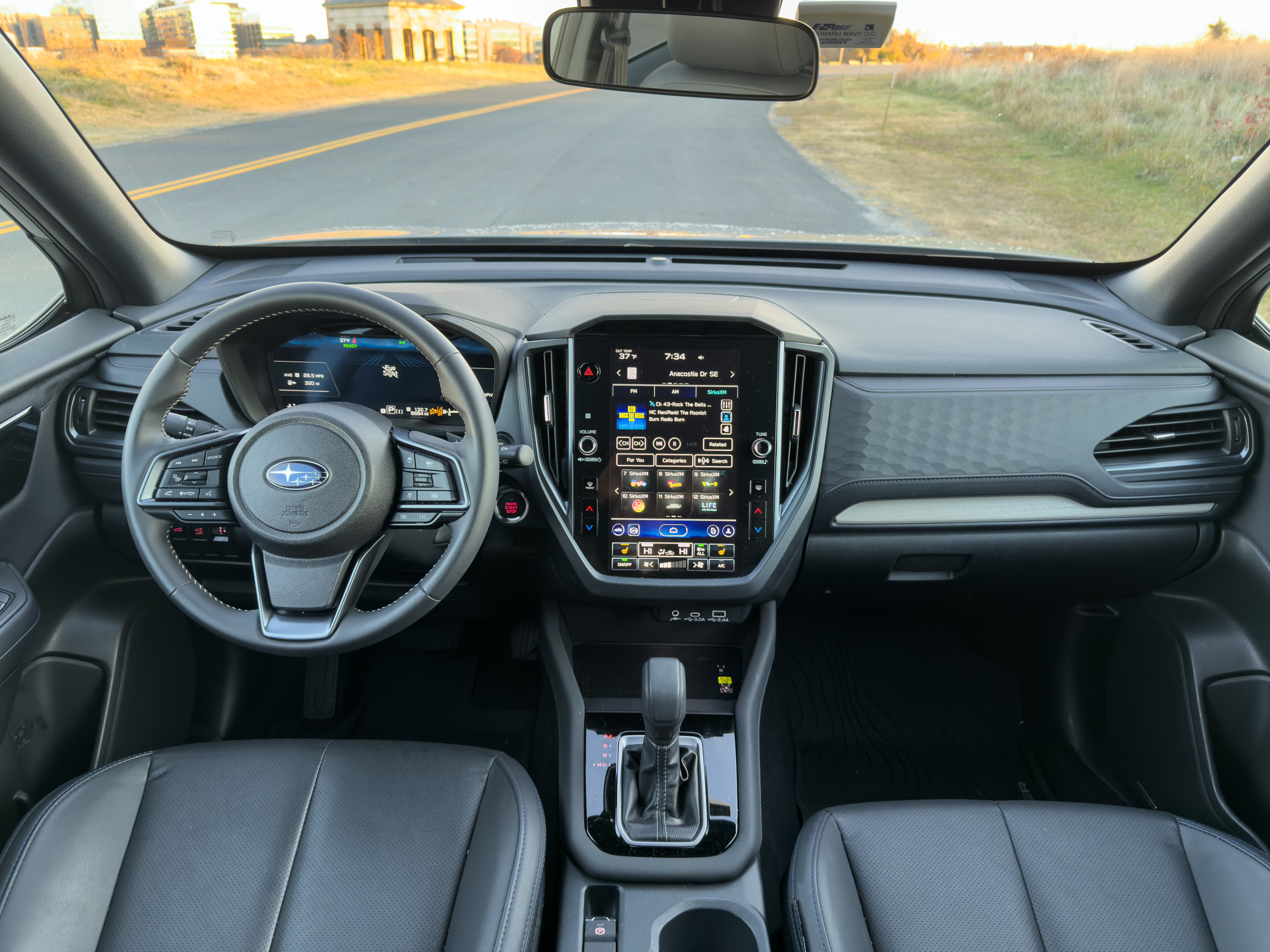Subaru Forester cockpit