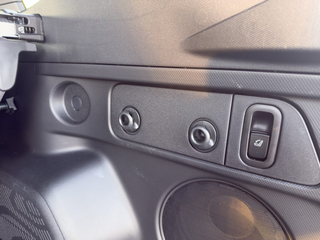 Cargo hooks in a Subaru Forester