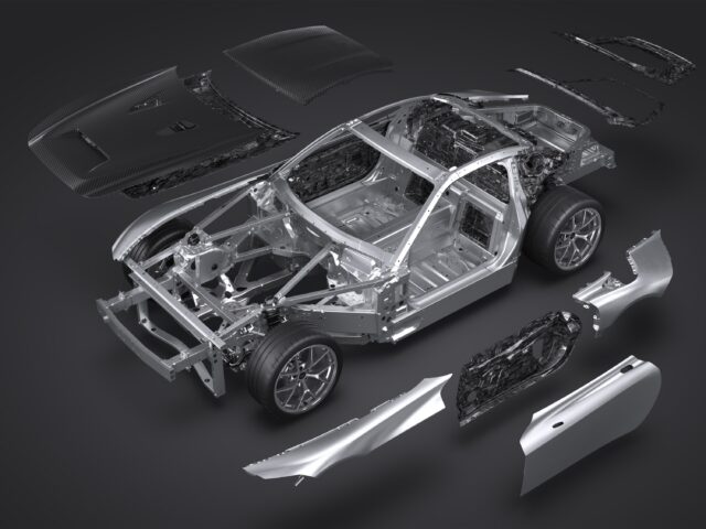 Toyota GR GT space frame