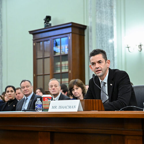 NASA nominee appears before Congress, defends plans to revamp space agency