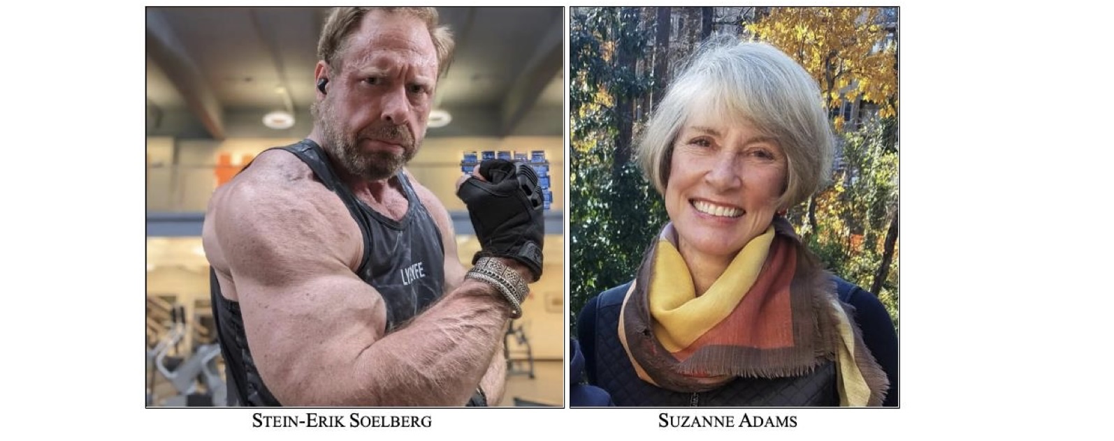 斯坦-埃里克·索尔伯格和苏珊·亚当斯