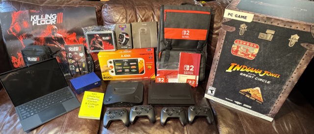 Reminder: Donate to win swag in our annual Charity Drive sweepstakes