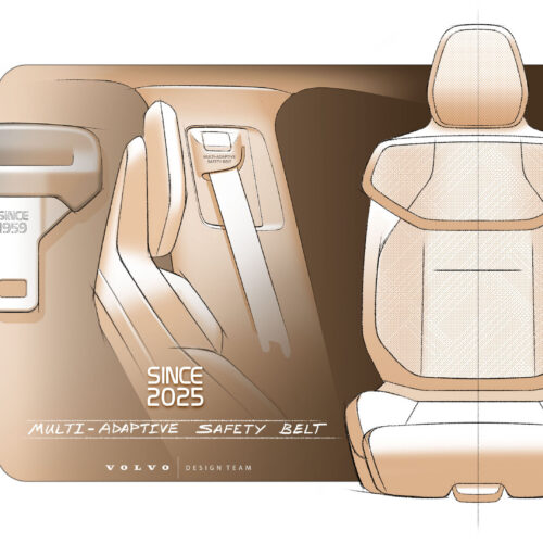 Volvo invented the three-point seat belt 67 years ago; now it has improved it
