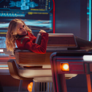 Holly Hunter as Captain Nahla Ake in Star Trek: Starfleet Academy