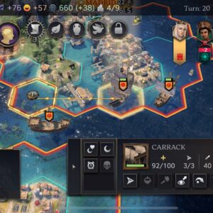 Civilization VII's user interface