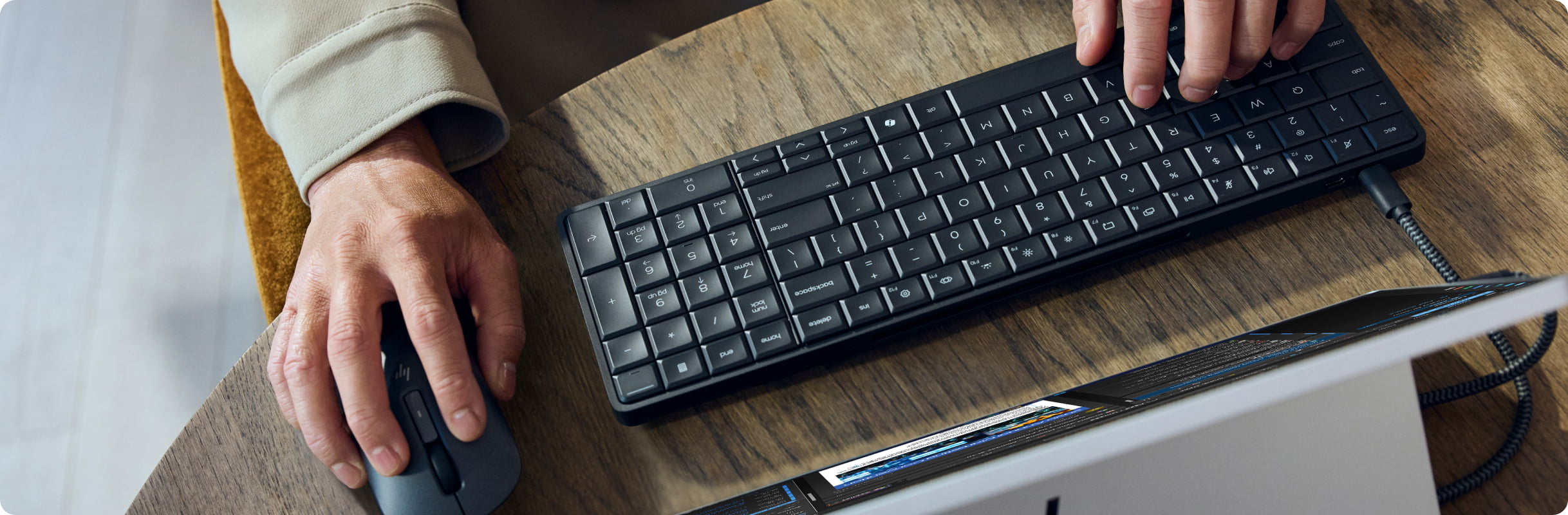 HP’s EliteBoard G1a is a Ryzen-powered Windows 11 PC in a membrane keyboard
