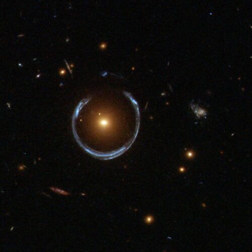 Researchers spot Saturn-sized planet in the “Einstein desert”