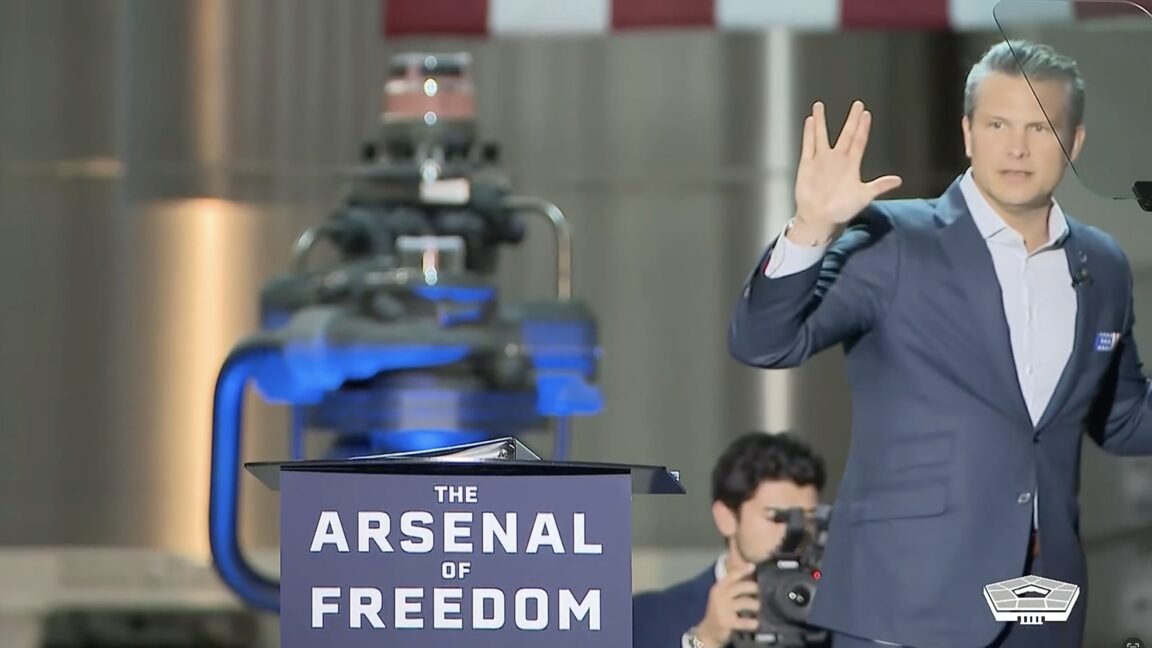 Pentagon’s “Arsenal of Freedom” tour borrows name from Star Trek episode—about killer AI