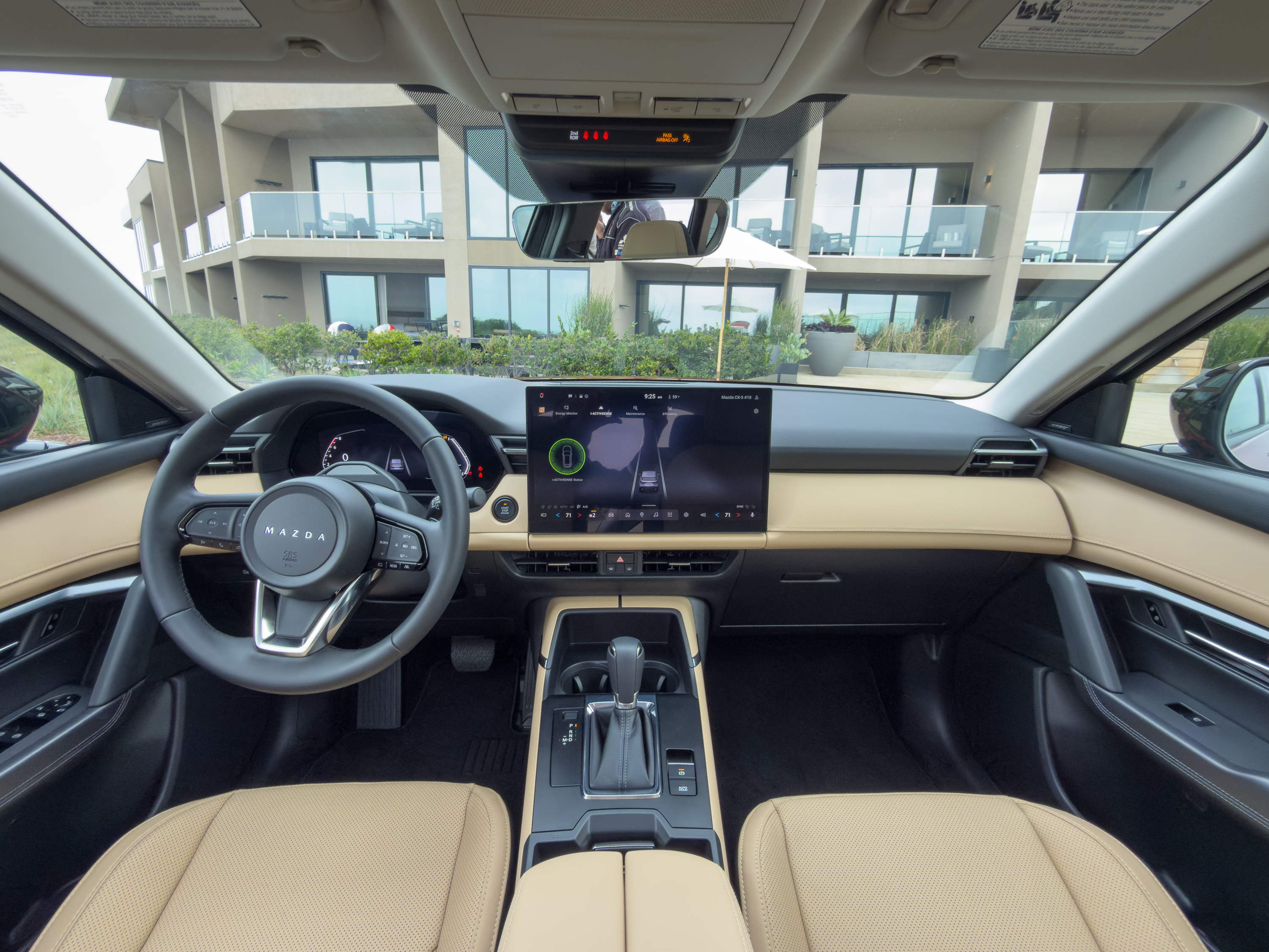 Mazda CX-5 interior.