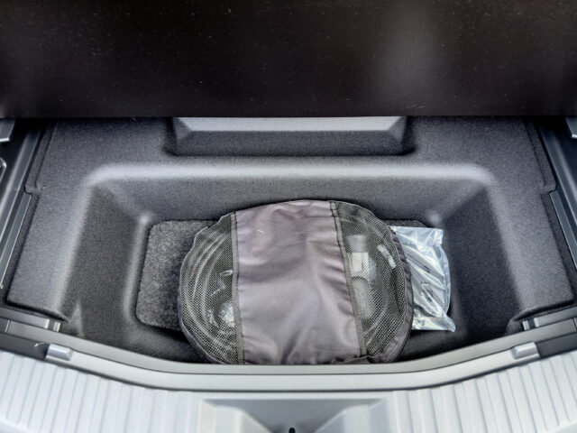 Toyota bZ cargo storage