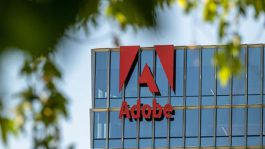 The Adobe headquarters in San Jose, California, US, on Tuesday, June 3, 2025.