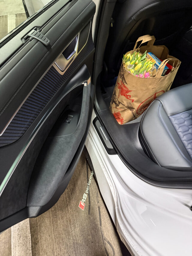 Audi RS6 puddle light