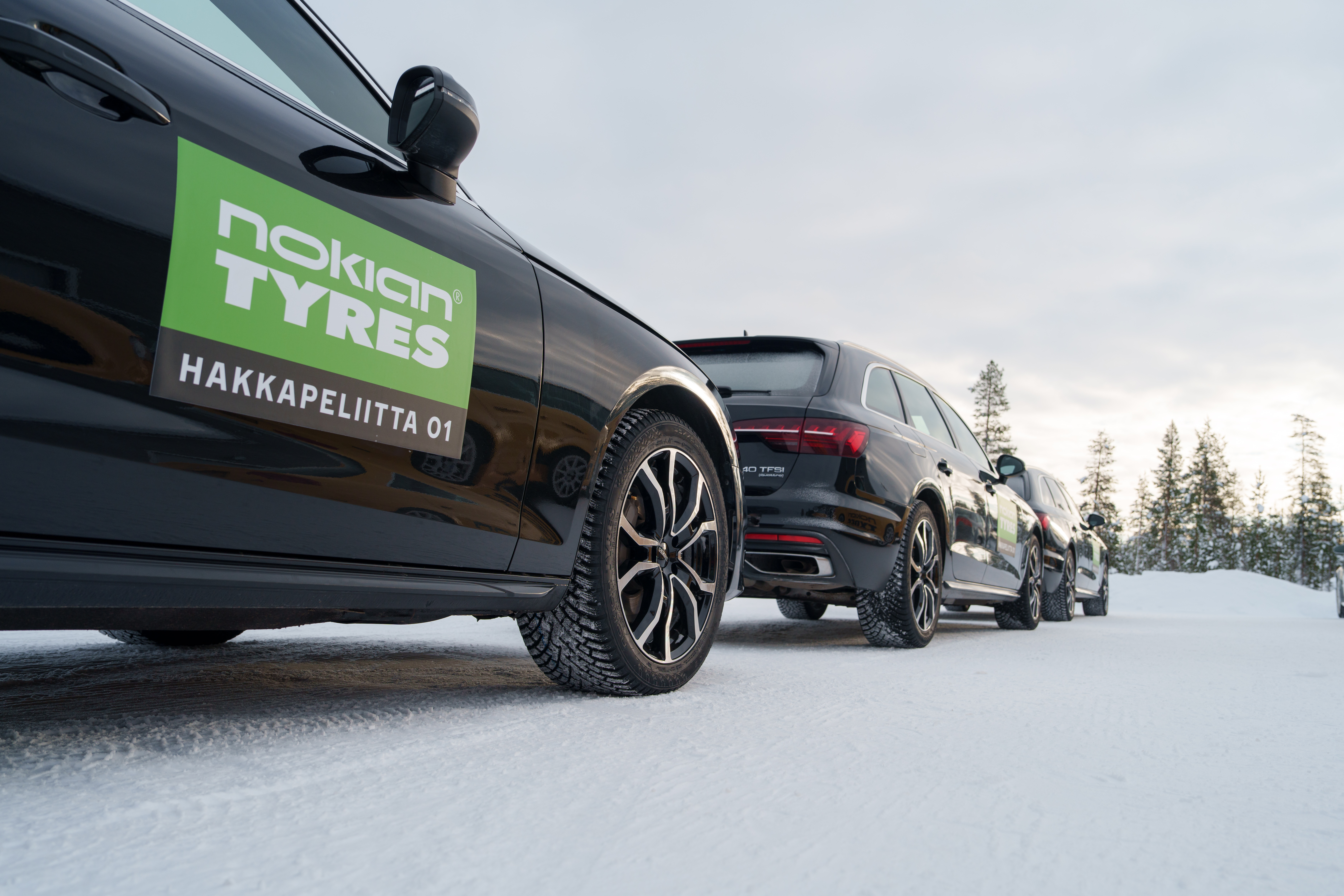 These new winter tires have studs that retract as it warms up