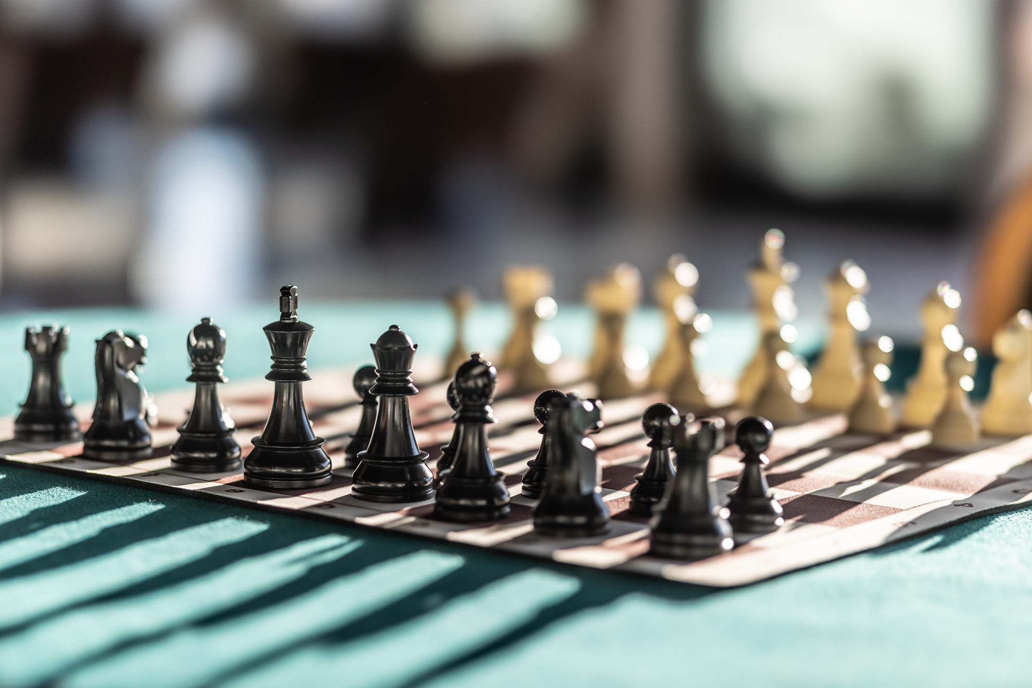 Matchsticks arranged for a strategy game used to explain why some simple games stump AlphaGo-style AI.