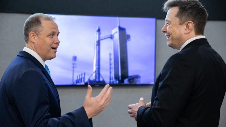 Listing image for first story in Most Read: Former NASA chief turned ULA lobbyist seeks law to limit SpaceX funding