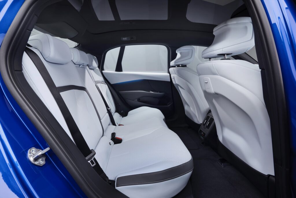 BMW i3 back seat