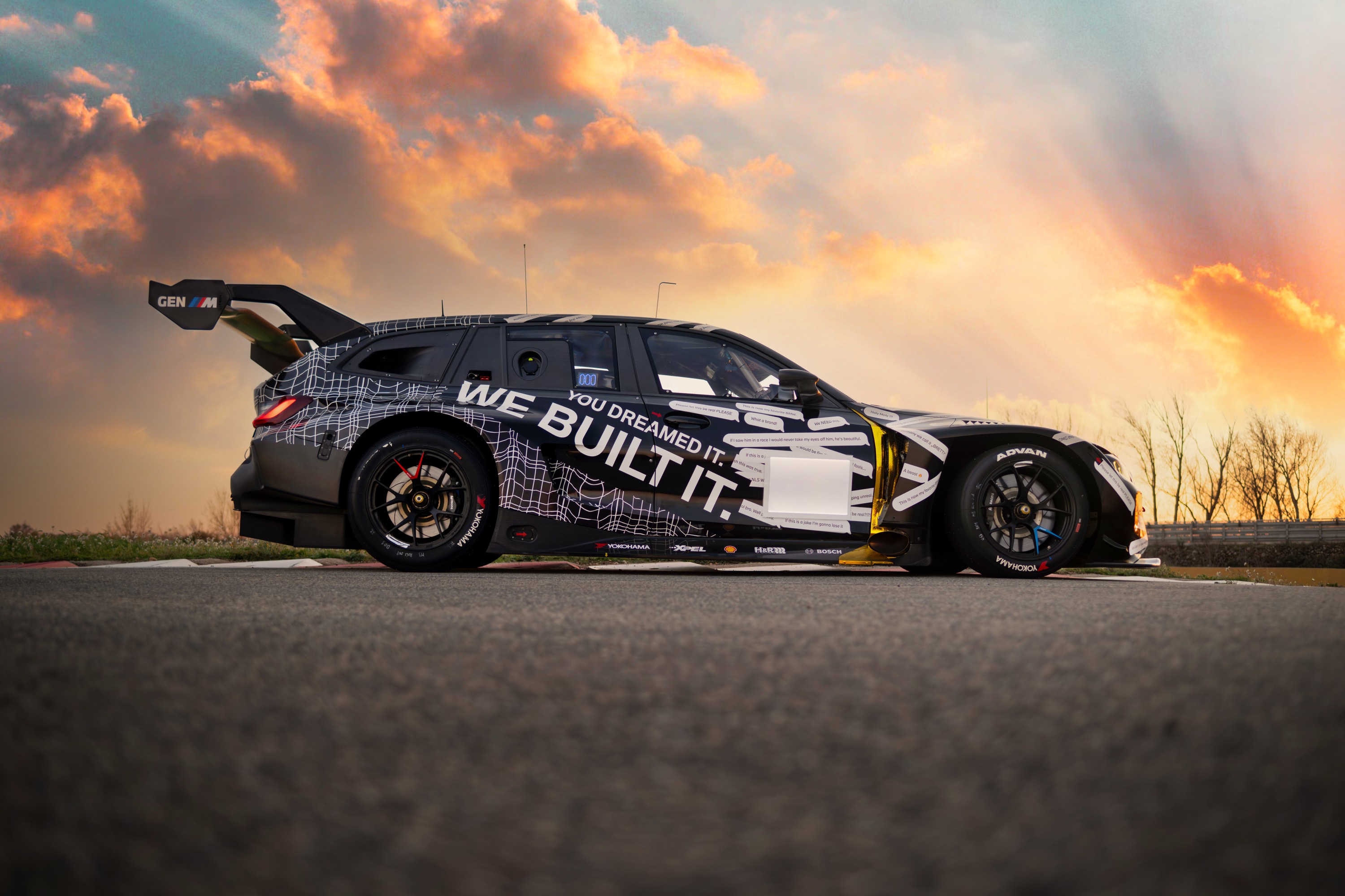 A station wagon is entering one of the hardest 24-hour races in the world