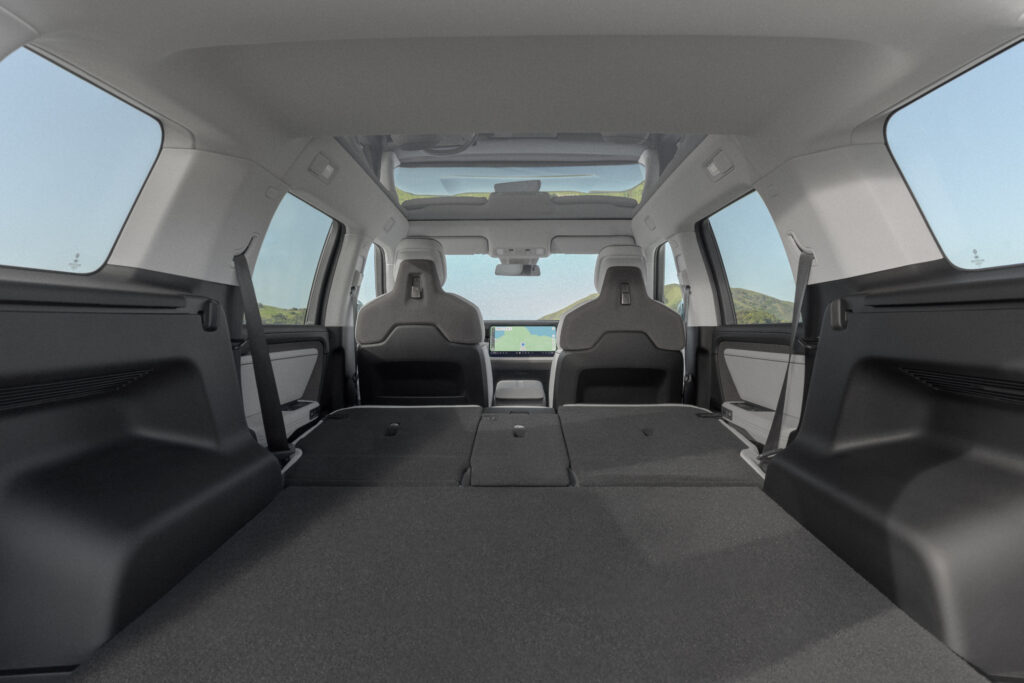 Rivian R2 cargo area