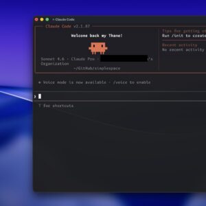 A screenshot of Claude Code running in the command line.