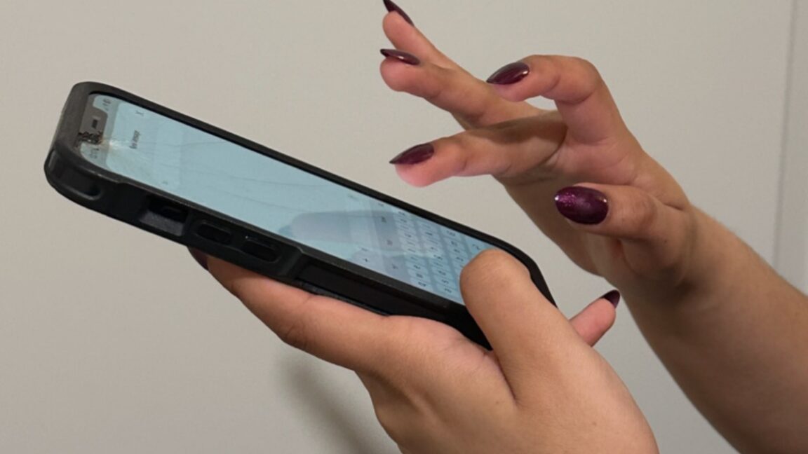Long fingernails vs. touchscreens: This nail polish could help