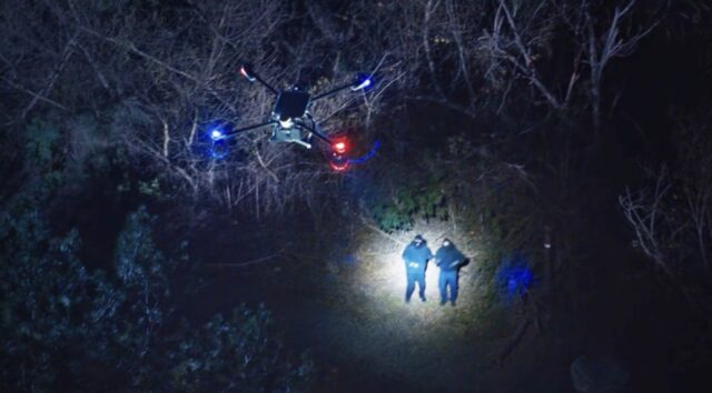 Photo of the Guardian drone