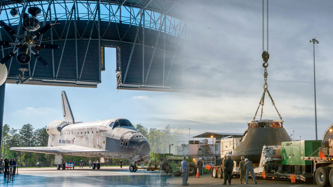 NASA issues draft request for moving space shuttle Discovery—or Orion capsule
