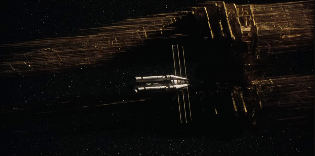 Image comparing Rocky's ship to the Hail Mary